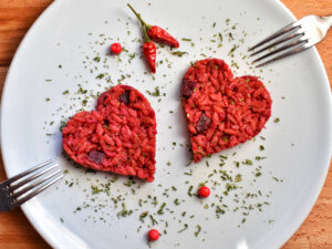 Risotto alla Barbabietola di San Valentino