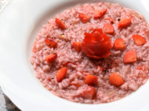 Risotto alle fragole