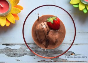 Gelato vegan al cioccolato