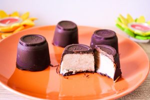Cioccolatini di gelato al caramello