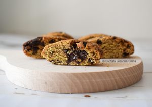 Cantuccini al cioccolato leggeri