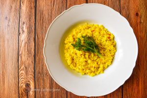 Risotto mimosa