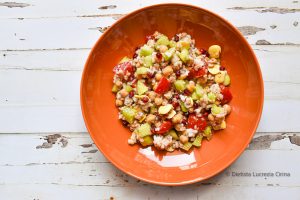 Insalata di cereali fresca