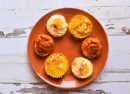 Tortini di uova e formaggio