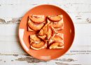 Tartine dolci alle pesche