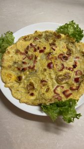Omelette in teglia